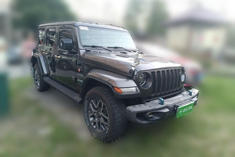 Used Jeep Wrangler New Energy 2021 Four-Door 2.0T 4xe Sahara First Edition Front Right 45 Deg