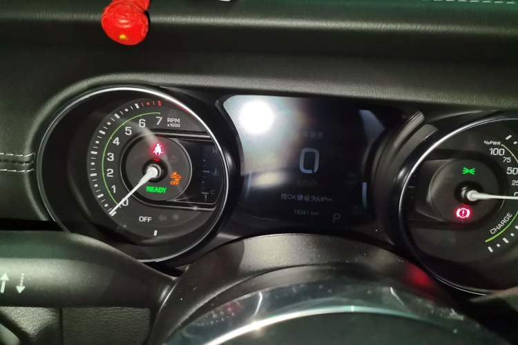 Used Jeep Wrangler New Energy 2021 Four-Door 2.0T 4xe Sahara Instrument Cluster