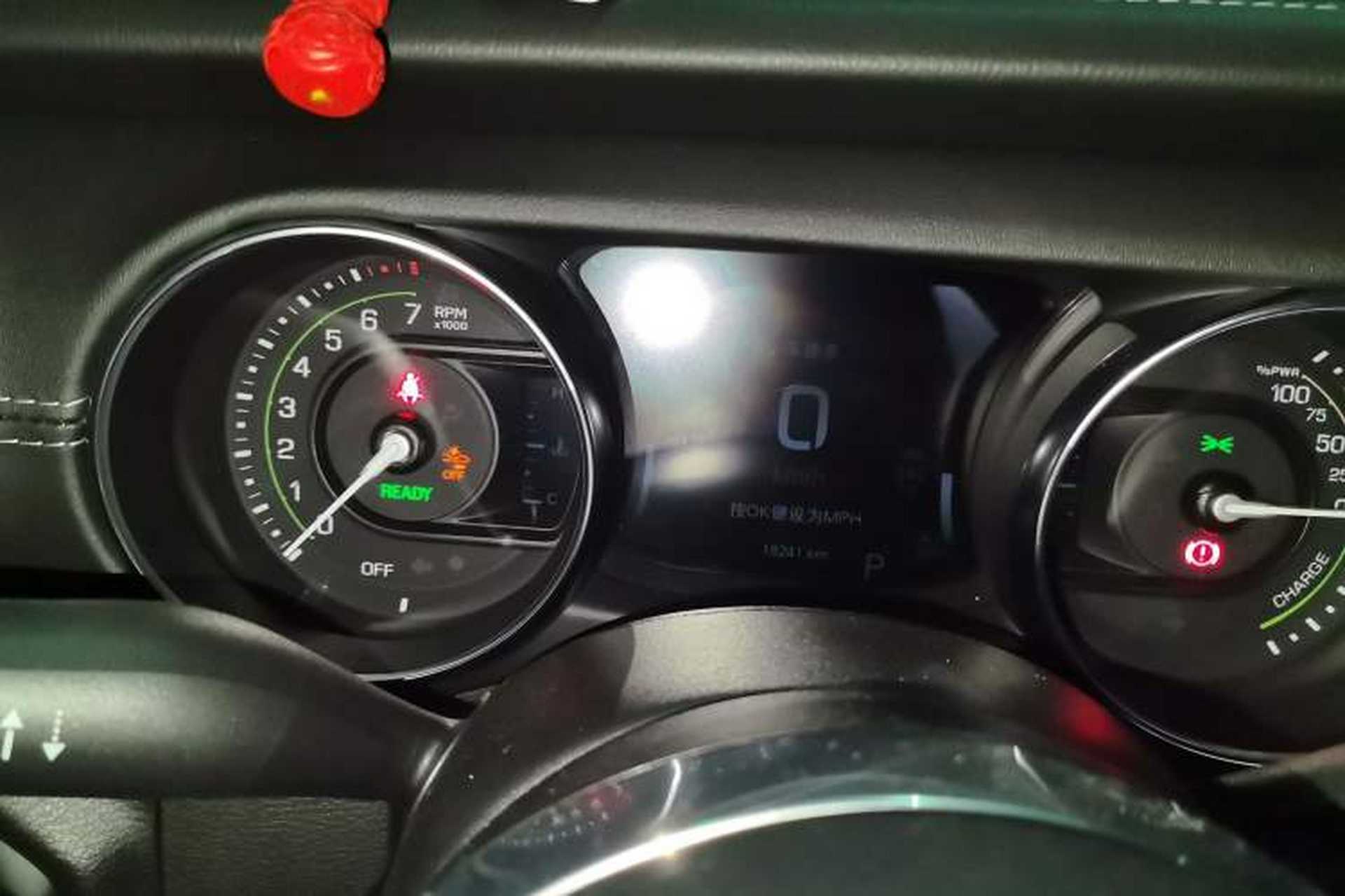 Used Jeep Wrangler New Energy 2021 Four-Door 2.0T 4xe Sahara Instrument Cluster