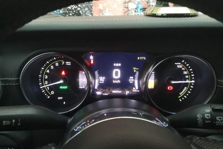 Used Jeep Wrangler New Energy 2021 Four-Door 2.0T 4xe Sahara Instrument Cluster