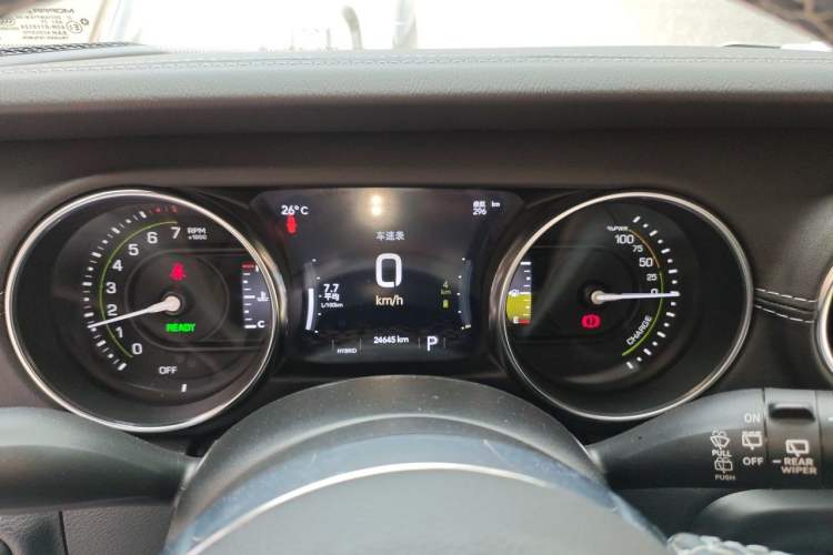 Used Jeep Wrangler New Energy 2021 Four-Door 2.0T 4xe Sahara Instrument Cluster