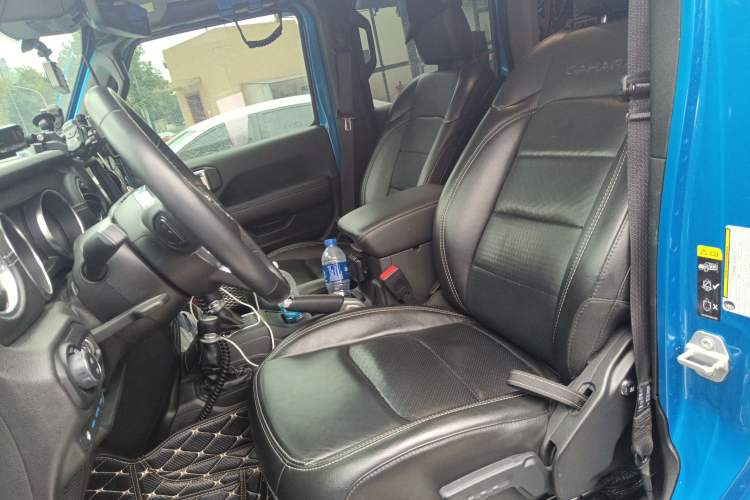 Used Jeep Wrangler New Energy 2021 Four-Door 2.0T 4xe Sahara Left Front Seat