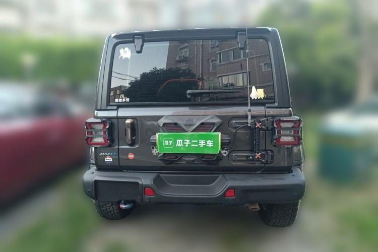 Used Jeep Wrangler New Energy 2021 Four-Door 2.0T 4xe Sahara First Edition Rear
