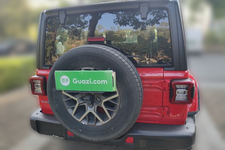 Used Jeep Wrangler New Energy 2021 Four-Door 2.0T 4xe Sahara Rear