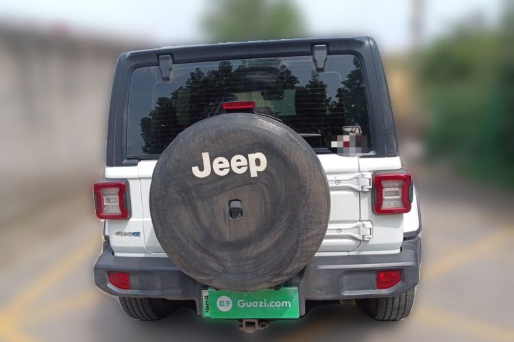 Used Jeep Wrangler New Energy 2021 Four-Door 2.0T 4xe Sahara Rear
