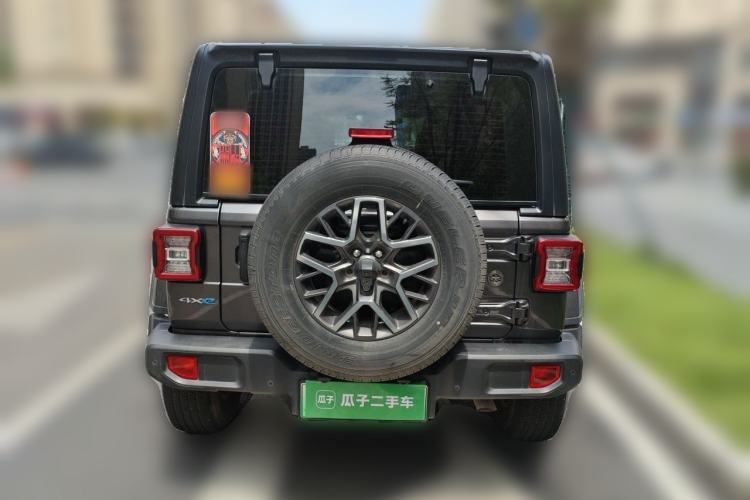 Used Jeep Wrangler New Energy 2021 Four-Door 2.0T 4xe Sahara Rear