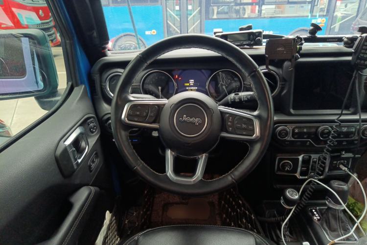 Used Jeep Wrangler New Energy 2021 Four-Door 2.0T 4xe Sahara Steering Wheel
