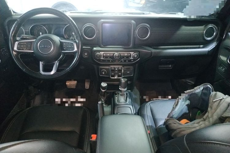 Used Jeep Wrangler New Energy 2021 Four-Door 2.0T 4xe Sahara Audio And AC Panel