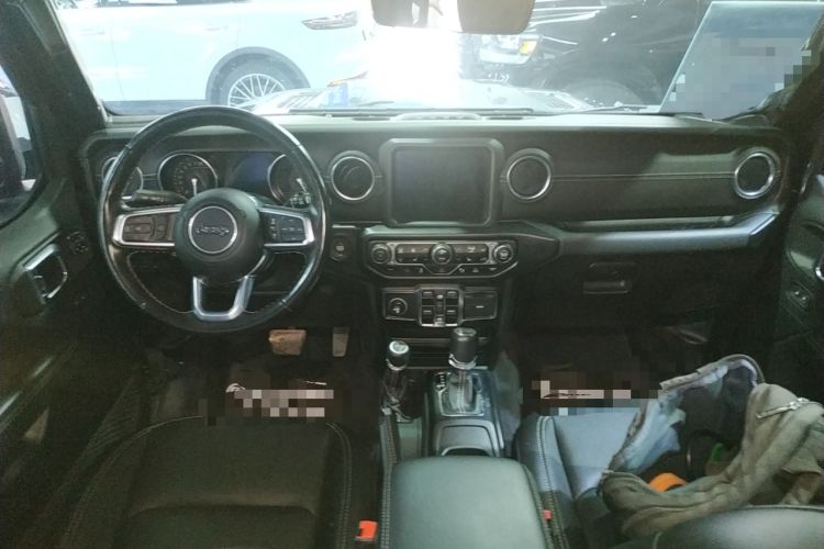 Used Jeep Wrangler New Energy 2021 Four-Door 2.0T 4xe Sahara Center Console