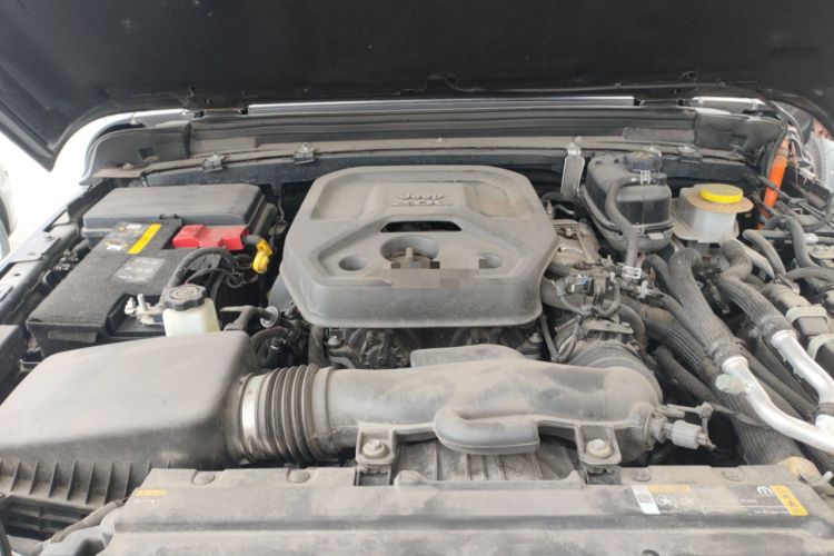 Used Jeep Wrangler New Energy 2021 Four-Door 2.0T 4xe Sahara Engine Bay