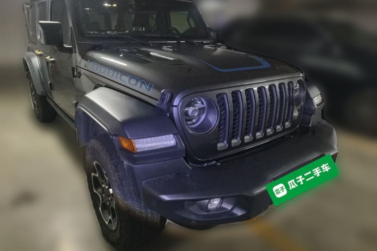 Used Jeep Wrangler New Energy 2021 Four-Door 2.0T 4xe Robin Hood Front Right 45 Deg
