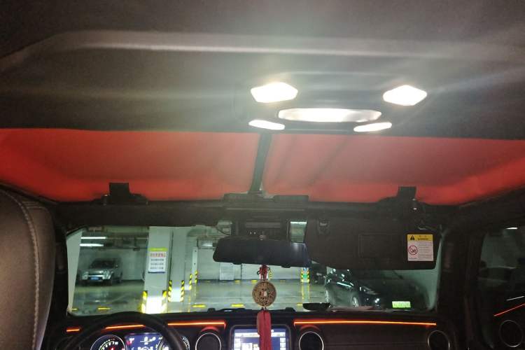 Used Jeep Wrangler New Energy 2021 Four-Door 2.0T 4xe Sahara First Edition Headliner