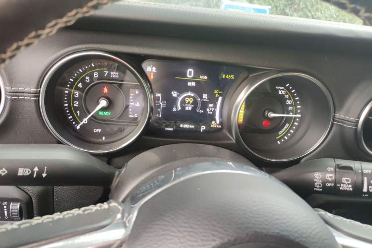 Used Jeep Wrangler New Energy 2021 Four-Door 2.0T 4xe Sahara Instrument Cluster