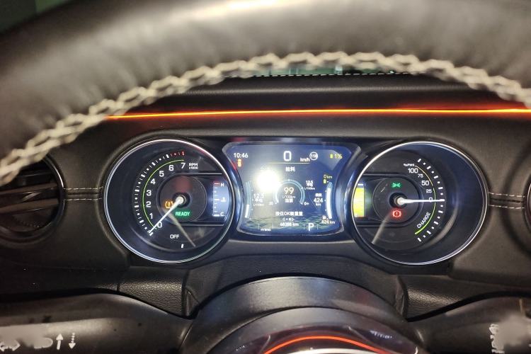 Used Jeep Wrangler New Energy 2021 Four-Door 2.0T 4xe Sahara First Edition Instrument Cluster