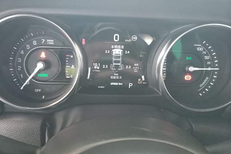 Used Jeep Wrangler New Energy 2021 Four-Door 2.0T 4xe Sahara Instrument Cluster