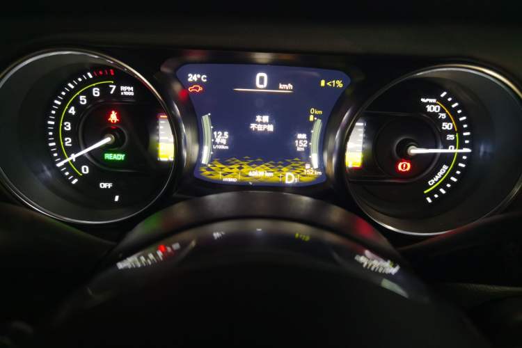 Used Jeep Wrangler New Energy 2021 Four-Door 2.0T 4xe Sahara Instrument Cluster