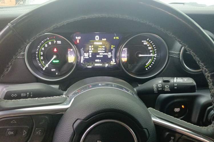 Used Jeep Wrangler New Energy 2021 Four-Door 2.0T 4xe Sahara Instrument Cluster