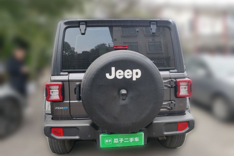 Used Jeep Wrangler New Energy 2021 Four-Door 2.0T 4xe Sahara Rear