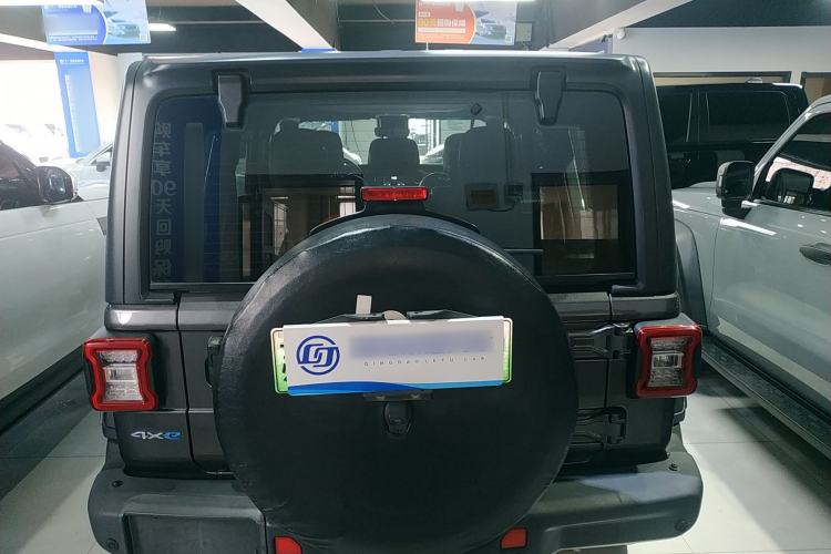 Used Jeep Wrangler New Energy 2021 Four-Door 2.0T 4xe Sahara Rear