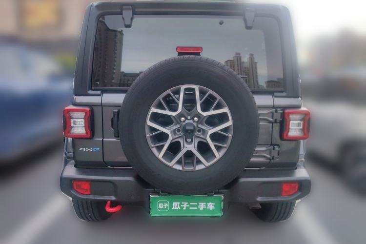 Used Jeep Wrangler New Energy 2021 Four-Door 2.0T 4xe Sahara Rear