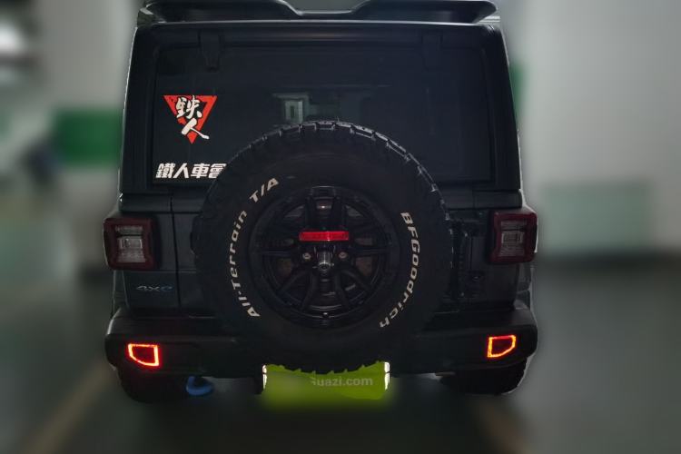 Used Jeep Wrangler New Energy 2021 Four-Door 2.0T 4xe Sahara Rear