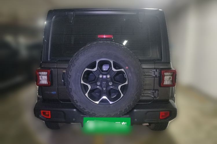 Used Jeep Wrangler New Energy 2021 Four-Door 2.0T 4xe Robin Hood Rear