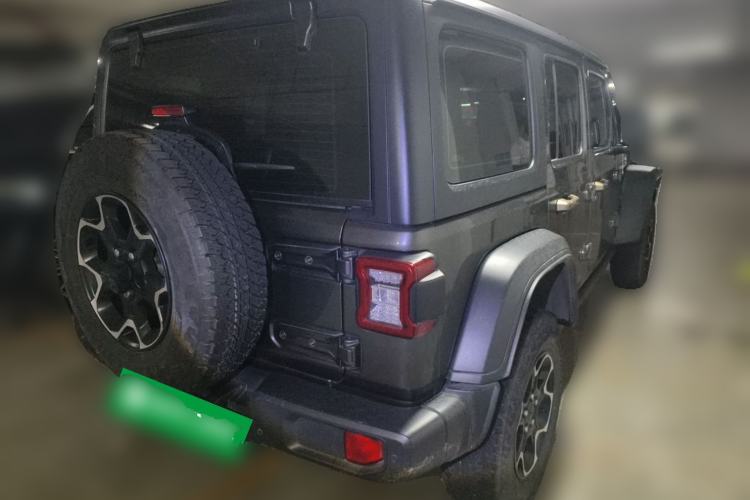 Used Jeep Wrangler New Energy 2021 Four-Door 2.0T 4xe Robin Hood Rear Right 45 Deg
