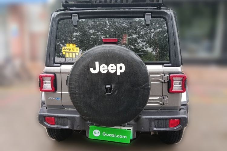 Used Jeep Wrangler New Energy 2021 Four-Door 2.0T 4xe Sahara Rear