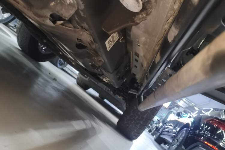 Used Jeep Wrangler New Energy 2021 Four-Door 2.0T 4xe Sahara First Edition Right Side Sill