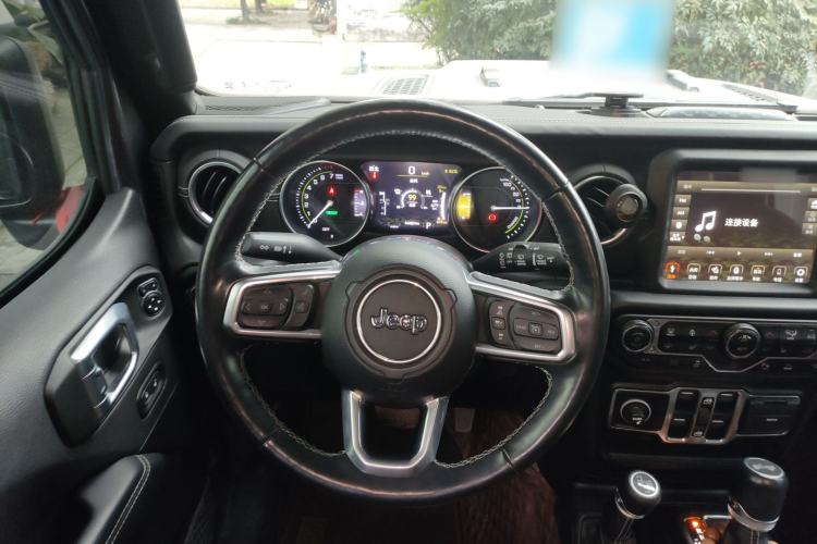 Used Jeep Wrangler New Energy 2021 Four-Door 2.0T 4xe Sahara Steering Wheel