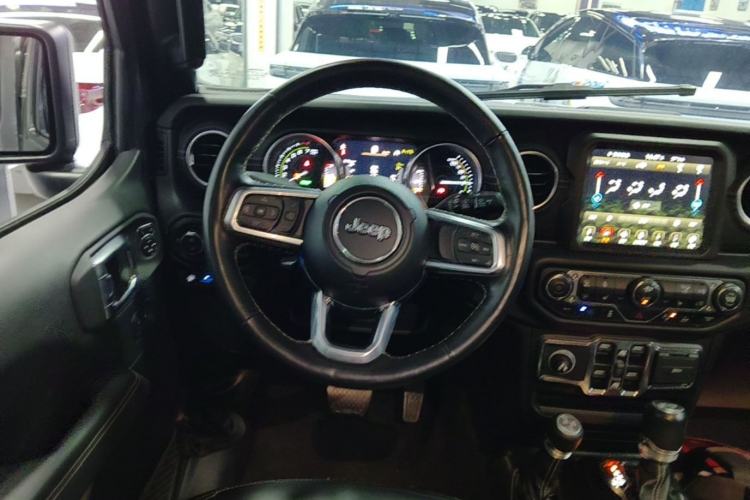 Used Jeep Wrangler New Energy 2021 Four-Door 2.0T 4xe Sahara First Edition Steering Wheel