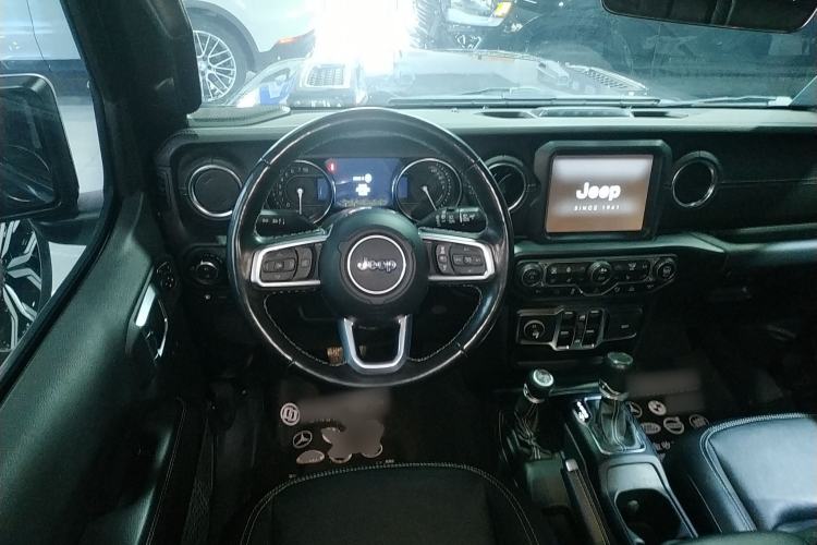 Used Jeep Wrangler New Energy 2021 Four-Door 2.0T 4xe Sahara Steering Wheel