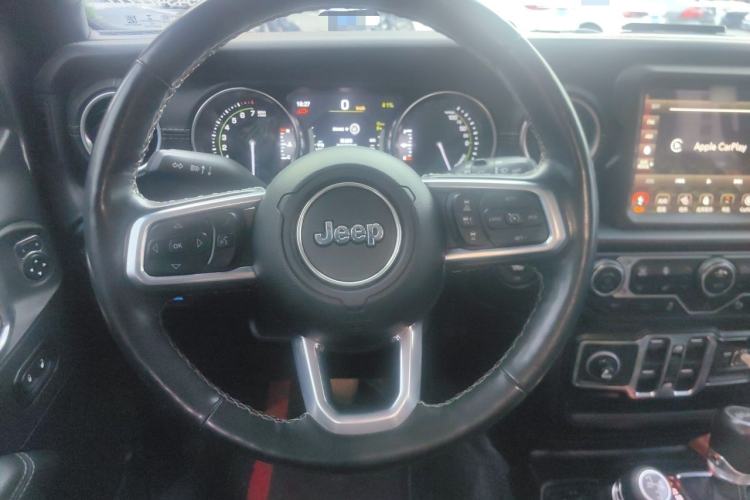 Used Jeep Wrangler New Energy 2021 Four-Door 2.0T 4xe Sahara Steering Wheel