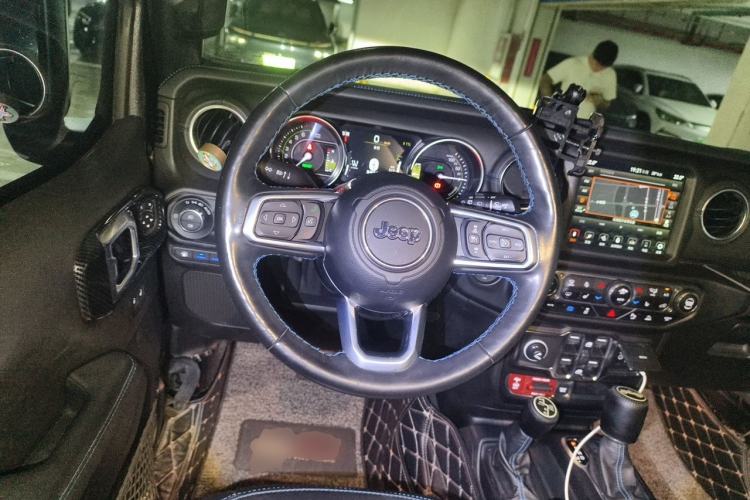 Used Jeep Wrangler New Energy 2021 Four-Door 2.0T 4xe Robin Hood Steering Wheel