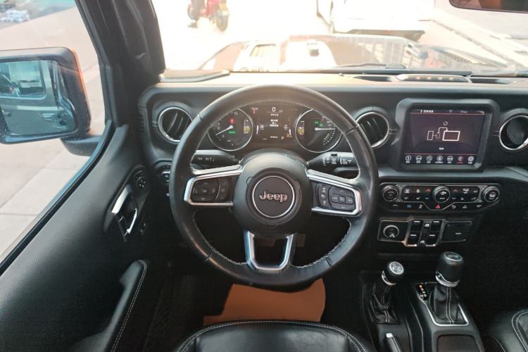 Used Jeep Wrangler New Energy 2021 Four-Door 2.0T 4xe Sahara Steering Wheel