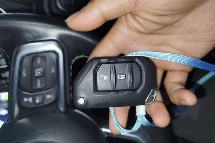 Used Jeep Wrangler New Energy 2021 Four-Door 2.0T 4xe Sahara Vehicle Key