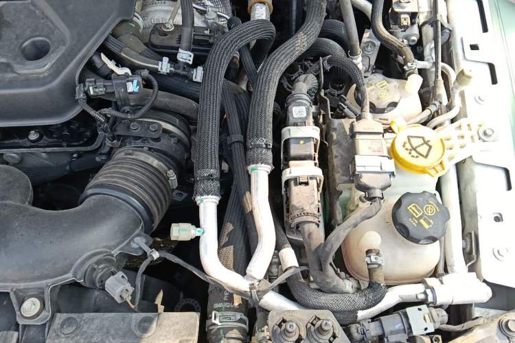 Used Jeep Wrangler New Energy 2021 Four-Door 2.0T 4xe Sahara First Edition Engine Bay Left