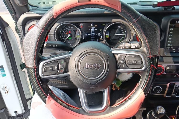 Used Jeep Wrangler New Energy 2021 Four-Door 2.0T 4xe Sahara First Edition Steering Wheel