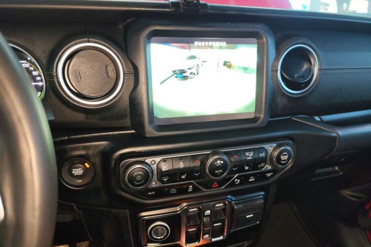 Used Jeep Wrangler New Energy 2021 Four-Door 2.0T 4xe Sahara First Edition Audio And AC Panel
