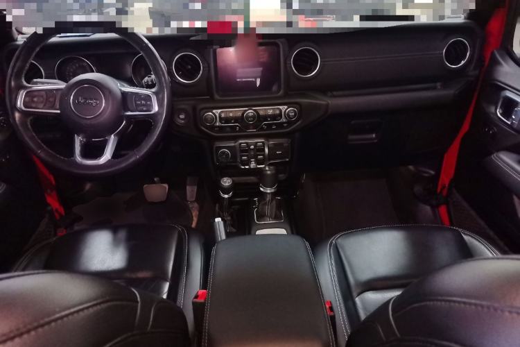 Used Jeep Wrangler New Energy 2021 Four-Door 2.0T 4xe Sahara First Edition Center Console