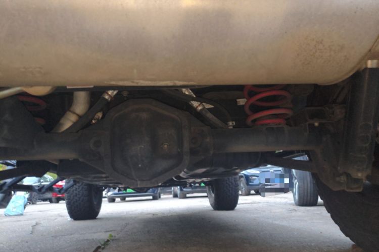 Used Jeep Wrangler New Energy 2021 Four-Door 2.0T 4xe Sahara Chassis Rear