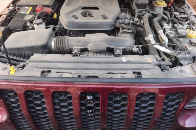 Used Jeep Wrangler New Energy 2021 Four-Door 2.0T 4xe Sahara Engine Bay
