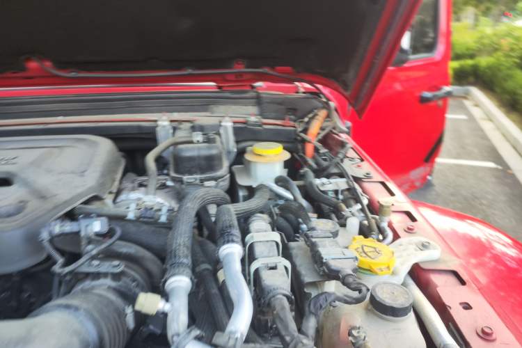 Used Jeep Wrangler New Energy 2021 Four-Door 2.0T 4xe Sahara Engine Bay Left
