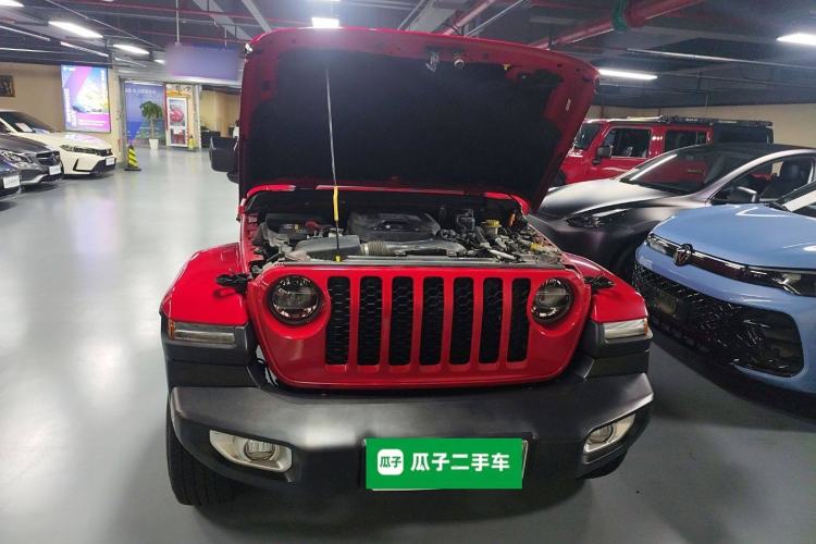 Used Jeep Wrangler New Energy 2021 Four-Door 2.0T 4xe Sahara First Edition Engine Bay