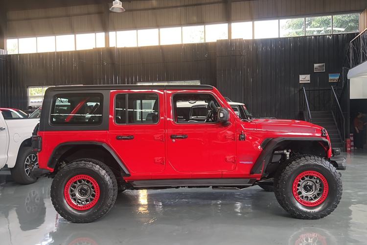 Used Jeep Wrangler New Energy 2021 Four-Door 2.0T 4xe Robin Hood Exterior 2