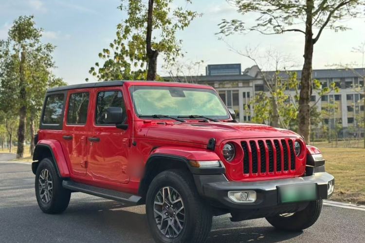 Used Jeep Wrangler New Energy 2021 Four-Door 2.0T 4xe Sahara First Edition Exterior 2