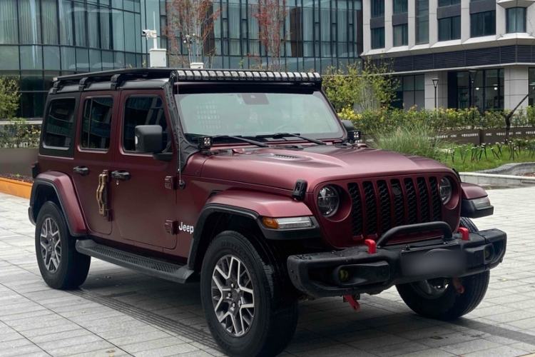 Used Jeep Wrangler New Energy 2021 Four-Door 2.0T 4xe Sahara Exterior 2