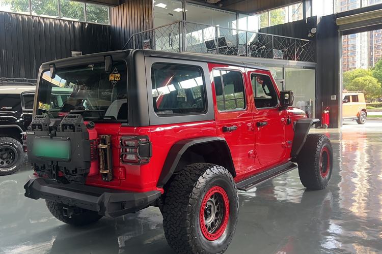 Used Jeep Wrangler New Energy 2021 Four-Door 2.0T 4xe Robin Hood Exterior 3