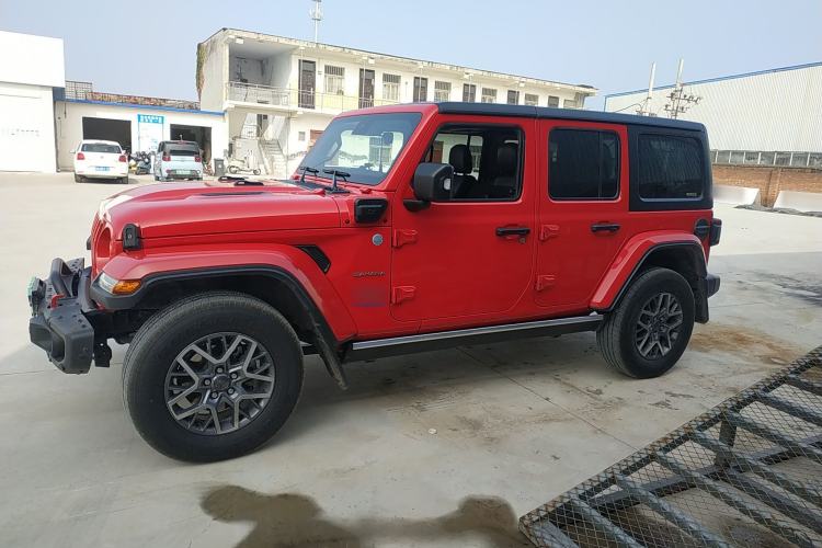 Used Jeep Wrangler New Energy 2021 Four-Door 2.0T 4xe Sahara Exterior 3