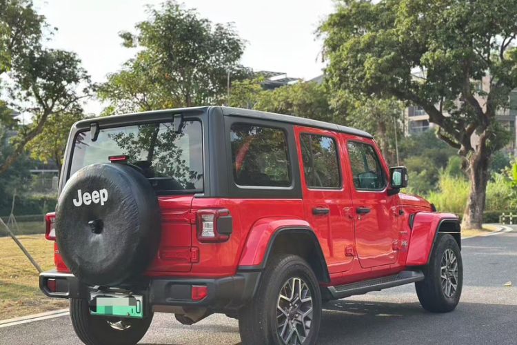 Used Jeep Wrangler New Energy 2021 Four-Door 2.0T 4xe Sahara First Edition Exterior 3
